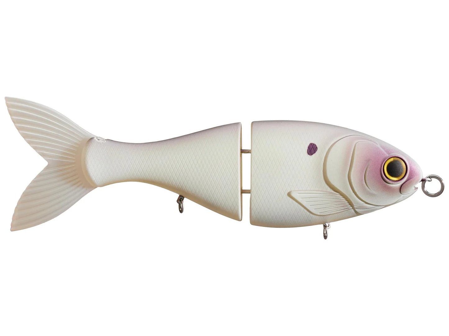 Bucca Trick Shad Pearl Bone 6"