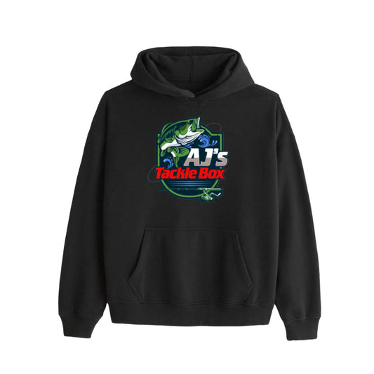 AJ's Black Fishing Hoodie